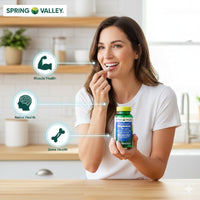 
              VITAMINAS EN CAPSULAS DE MAGNESIO PARA SALUD OSEA Y MUSCULAR SPRING VALLEY 60UND
            