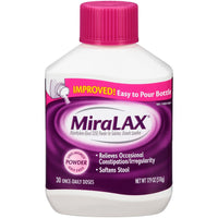 MiraLAX Laxative Powder 30 Doses 510g DLC: Oct25