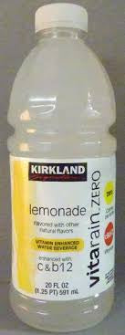Ks Vitarain Zero Lemonade 591mL DLC: Juillet25