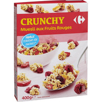 Céréales Muesli Fruits Rouges CARREFOUR 400g DLC: FEV2024