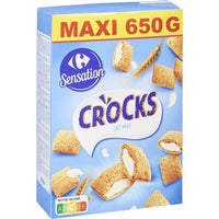 Céréales Fourrées Lait CARREFOUR Sensation 650g DLC: AVRIL2024