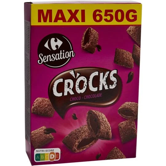 Céréales Tout Chocolat CARREFOUR SENSATION 650g DLC: JANV2024