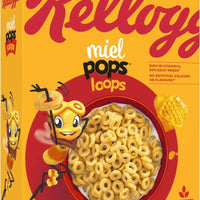 Céréales Miel Pops Cracks - Kellogg's - 400 g DLC: JAN2024