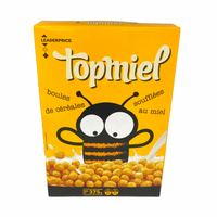 Leader Price Topmiel Boules de Céréales Soufflées au Miel 375g