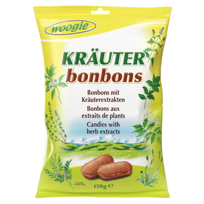 Woogie Bonbons aux plantes 150g DLC: JAN2025