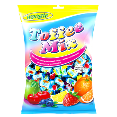 Woogie Assortiment de Bonbons à Mâcher 1kg DLC: DEC2024