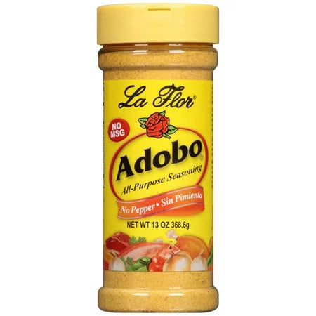 La Flor Adobo All Purpose Seasoning Without Pepper 368g DLC: JUIN25