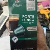 (Copie) Café Capsules Forte Lungo 114g 20pcs  DLC:  JUL24