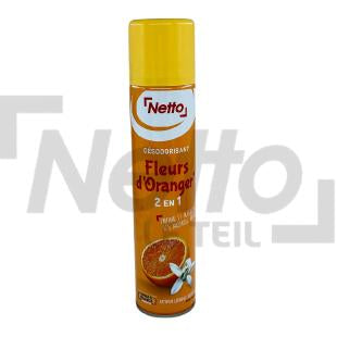 Désodorisant Parfum Fleurs d'Oranger 2 en 1 30cl - NETTO