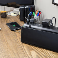 APC Back-UPS 850VA, 120V, 2 USB charging ports, 9 NEMA outlets (3 surge)