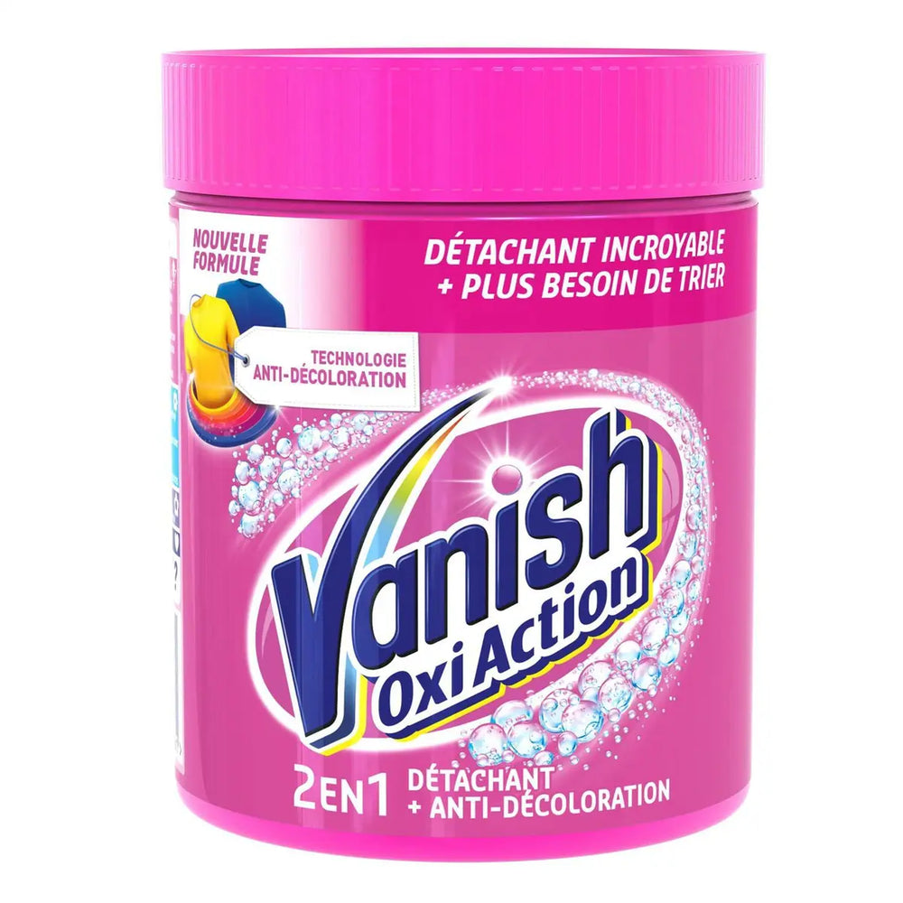 VANISH Détachant Textile Oxi  Action Poudre Blanc 500g