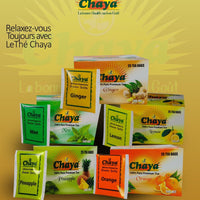 25 Tea Bags Chaya 100% Pure Premium Tea Lemon 50g DLC: AVR2026