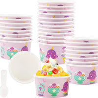 Bols de Crème Glacée 20pcs