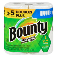 Bounty Double Plus Select a Size Paper Towel Rolls, 2-Pack