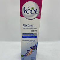 VEET Creme Dépilatoire - Peaux Sensibles Silk&Fresh