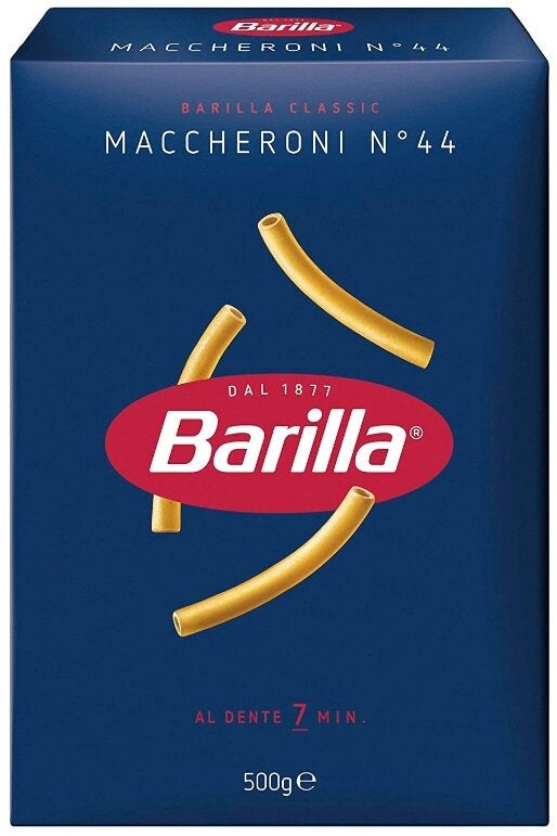 Nudeln Barilla Maccheroni no.44 pasta 500g DLC: 01-MAR25