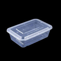 
              Boîte Alimentaire jetable Matériel de qualité Alimentaire PP Boîte à emporter Emballage Alimentaire avec Couvercle Boîte à Lunch Crisper
            