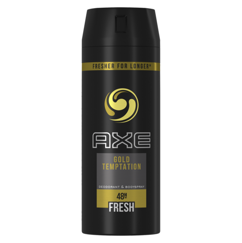 AXE DEODORANT BODY SPRAY - GOLD TEMPTATION 150ML