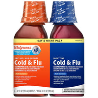 Walgreens Day Night Pack Cold & Flu 1 boite 12 FL OZ (355) DLC: Juillet26