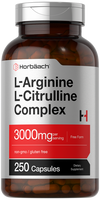 
              L-ARGININE L-CITRULLINE COMPLEX 3000MG PER SERVING | 250 CAPSULE DLC: 01/2028
            
