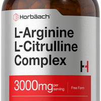 L-ARGININE L-CITRULLINE COMPLEX 3000MG PER SERVING | 250 CAPSULE DLC: 01/2028