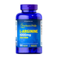 Puritan's Pride L-Arginine 1000 mg 100 caplets DLC: 10/2027