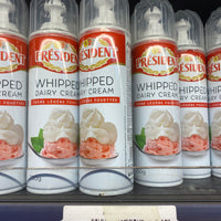 Président whipped dairy cream 250g