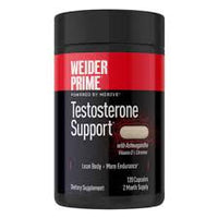 Weider Prime Testosterone Support, 120 Capsules DLC: 07/2027