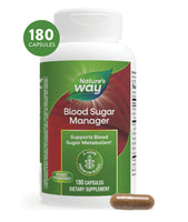 
              Nature's Way Blood Sugar Manager (30 Count) for diabete
            