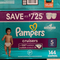 Pampers Cruisers Diapers - Size 5 ( 12+) 72 Count