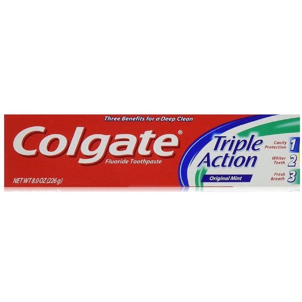 Colgate Toothpaste 8 Oz 226g Triple Action DLC: NOV24