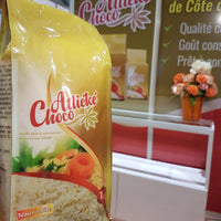 Attiéké Choco l’Attiéké Original de Côte d’Ivoire Sans Gluten & 100% Naturel 1Kg DLC: AVR2025