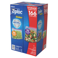 Ziploc – Pack Varié de Sacs de Rangement avec Glissière (96 sacs Quart)