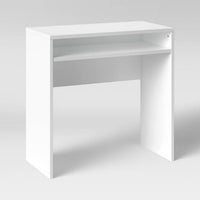Compact Desk White - Room Essentials ( 76.2 cm x 76.2 cm x 38.1 cm)