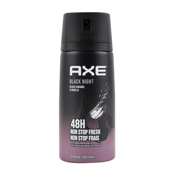 AXE BLACK NIGHT BLACK CARAMEL & VANILLA BODY SPRAY 150ML