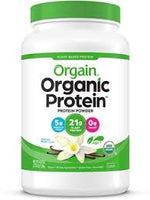 Orgain Organic 21g Plant-Based Protein Powder, Vanilla Bean (2.74 lbs.)