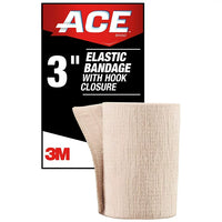 ACE Elastic Bandage with Hook Closure 3 Inch, 1 ea (3m)