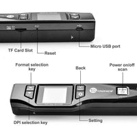 
              Scanner de Documents et de Photos Couleur Portable sans Fil TaoTronics DS011
            