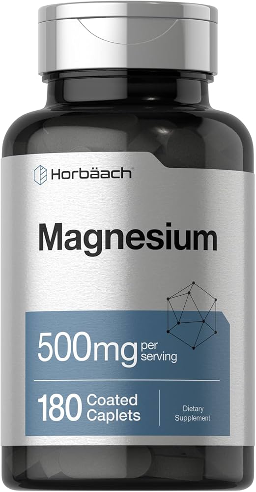 Horbäach Magnésium 500 mg – 180 comprimés DLC : janvier 2027 ASBI