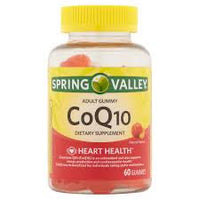 Spring Valley CoQ10 – 200 mg, 60 gommes DLC : novembre 2026