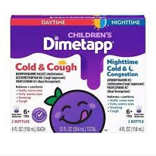Children's Dimetapp Day & Night Value Pack, Grape Flavor (4 fl. oz./pk., 3 pk.)