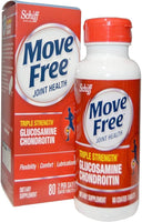 
              Move Free Advanced, triple force, plus MSM et vitamine D3, 80 comprimés enrobés
            