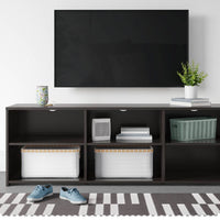 Storage TV Stand for TVs up to 70" Black - Room Essentials LPFN977850