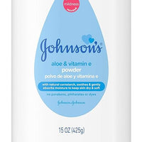 Johnsons Baby Powder Apaisant Aloe et Vitamine E 425 g