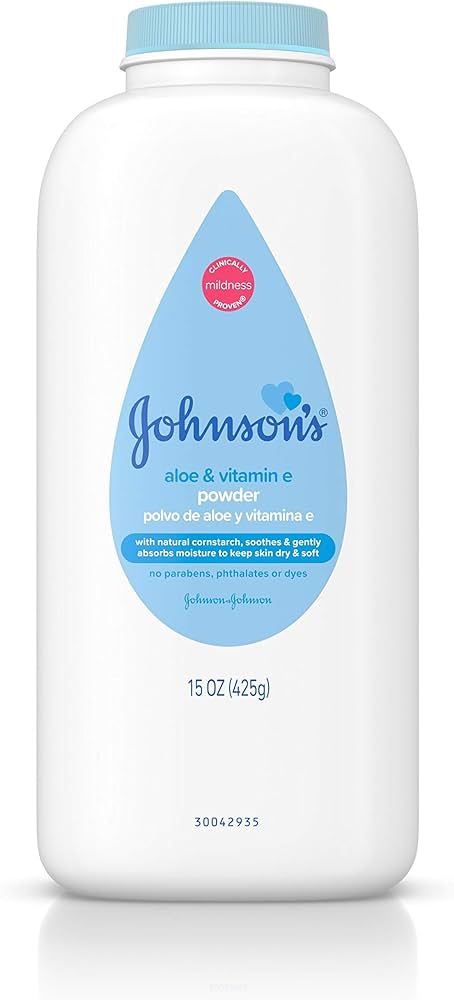 Johnsons Baby Powder Apaisant Aloe et Vitamine E 425 g