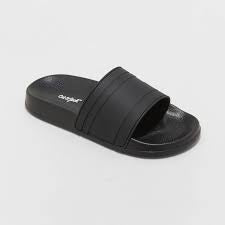Kids' Nikko Slip-On Slide Sandals - Cat & Jackâ„¢ Black M