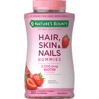 Nature ´s  Bounty Hair ,Skin & Nails Gummies with Biotin , 230 CT