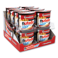 
              Nutella Hazelnut Spread and Breadsticks, 1.8 oz Single-Serve Tub, 16 per Pack
            