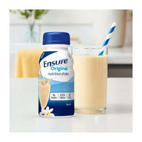 Ensure Original Nutrition Shake, Small Meal Replacement Shake, Vanilla (8 fl. oz., 1 ct.) DLC: Juillet26