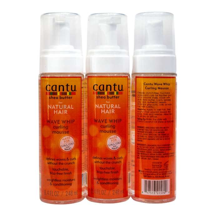 CANTU WAVE WHIP CURLING MOUSSE 248ML